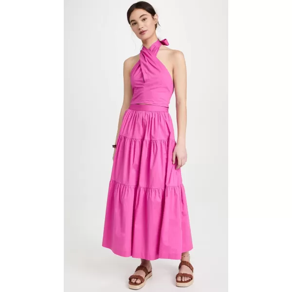 STAUD Womens Sea SkirtPeony