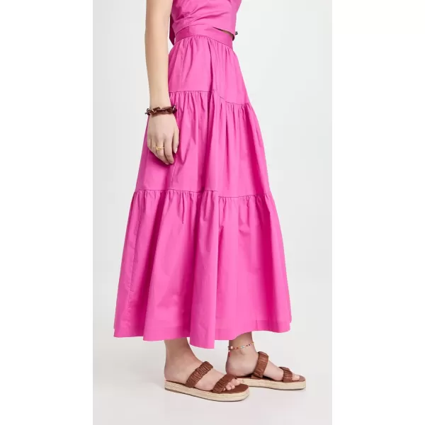 STAUD Womens Sea SkirtPeony