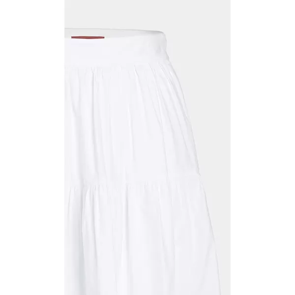 STAUD Womens Sea SkirtWhite