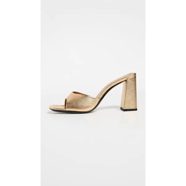 STAUD Womens Sloane Heel SandalsGold