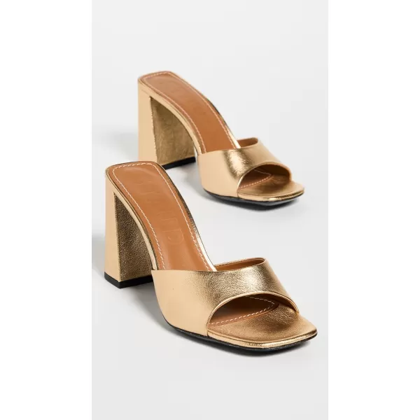 STAUD Womens Sloane Heel SandalsGold