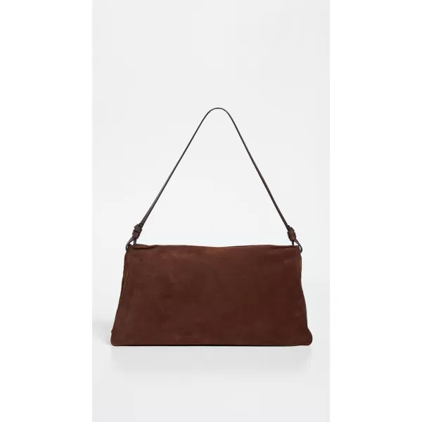 STAUD Womens Vivi Shoulder BagMahogony