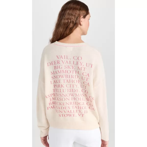 SUNDRY Womens Destinations SweaterCream