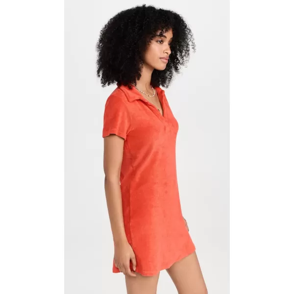 SUNDRY Womens Mini Polo DressTango