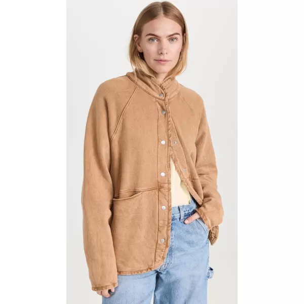 SUNDRY Womens Street JacketMineral Teak