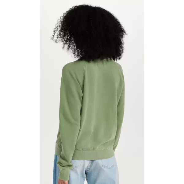 SUNDRY Womens Swim Club SweatshirtPigment Cactus