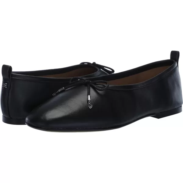 Sam Edelman Womens Ari Ballet FlatBlack Leather