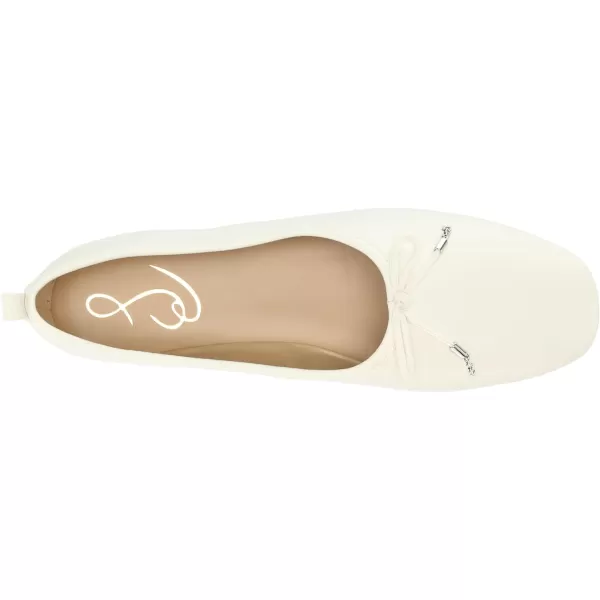 Sam Edelman Womens Ari Ballet FlatBright White