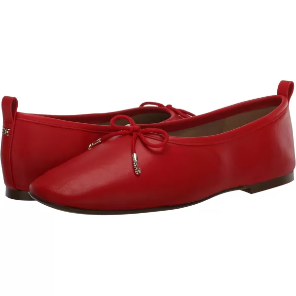 Sam Edelman Womens Ari Ballet FlatHeirloom Red