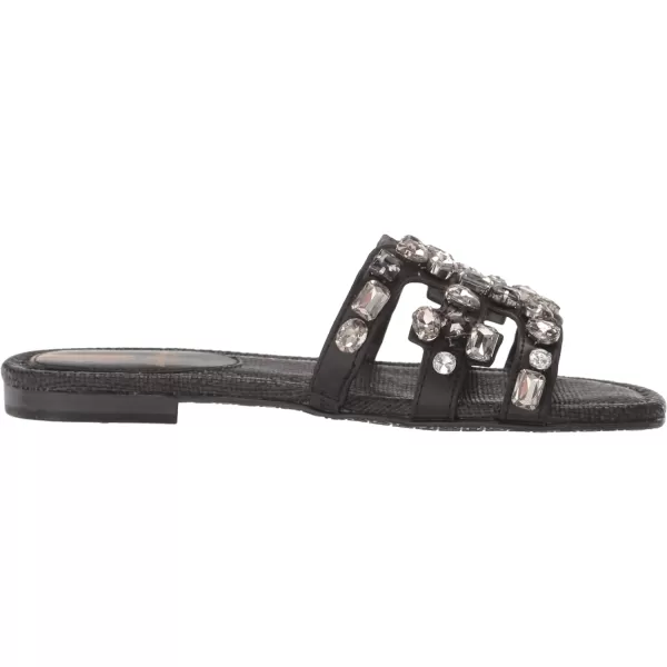 Sam Edelman Womens Bay Classic Slide SandalBlack Jewel Woven