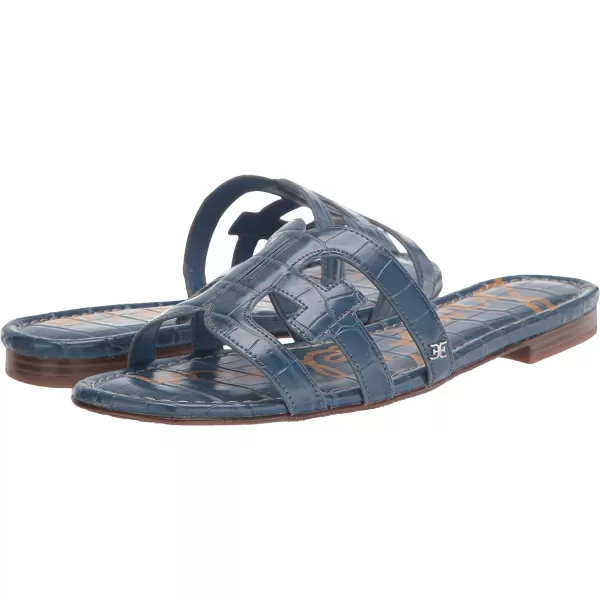 Sam Edelman Womens Bay Classic Slide SandalDeep Caspian Blue