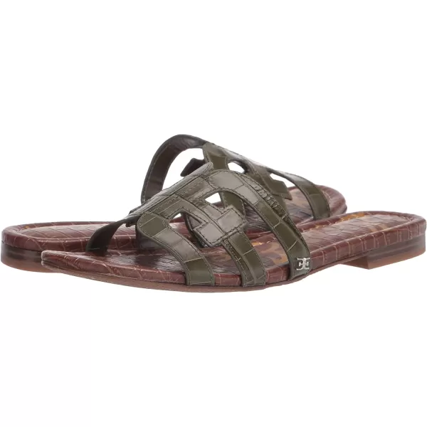 Sam Edelman Womens Bay Classic Slide SandalGranite Green