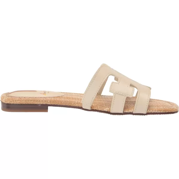 Sam Edelman Womens Bay Classic Slide SandalModern Ivory Smooth Leather