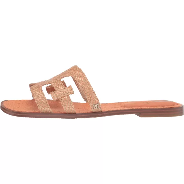 Sam Edelman Womens Bay Classic Slide SandalNaturalSunset Orange