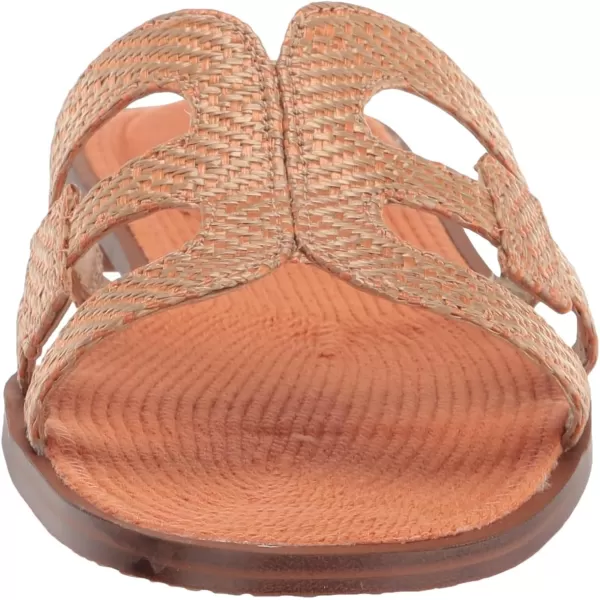 Sam Edelman Womens Bay Classic Slide SandalNaturalSunset Orange