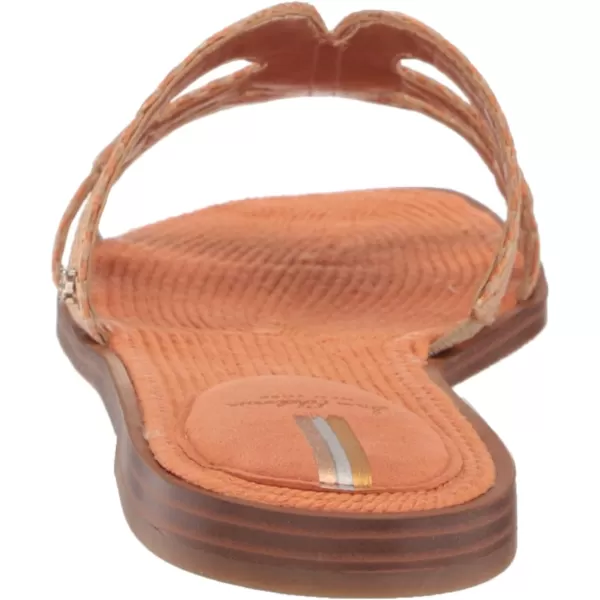 Sam Edelman Womens Bay Classic Slide SandalNaturalSunset Orange