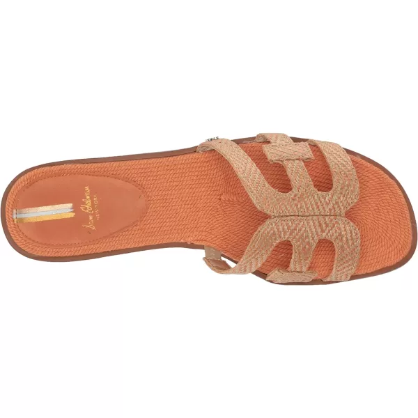 Sam Edelman Womens Bay Classic Slide SandalNaturalSunset Orange