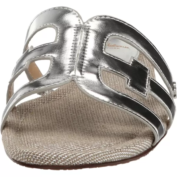 Sam Edelman Womens Bay Classic Slide SandalSilver Platinum