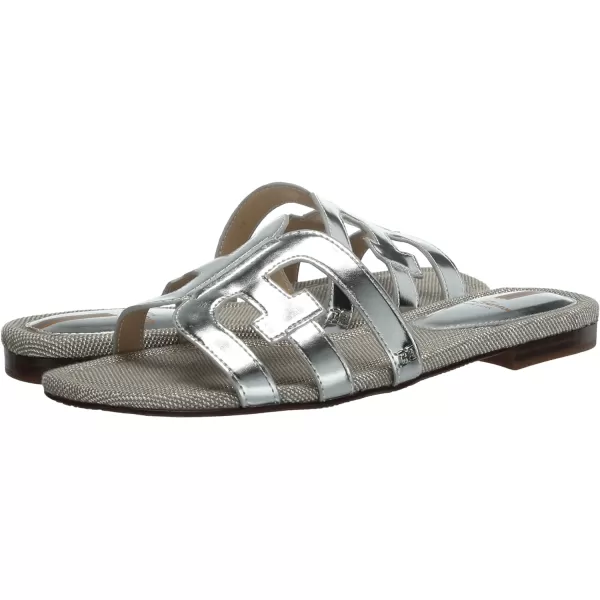 Sam Edelman Womens Bay Classic Slide SandalSilver Platinum