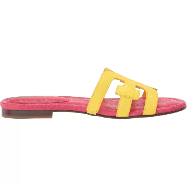 Sam Edelman Womens Bay SandalMimosa YellowUltra Fuchsia