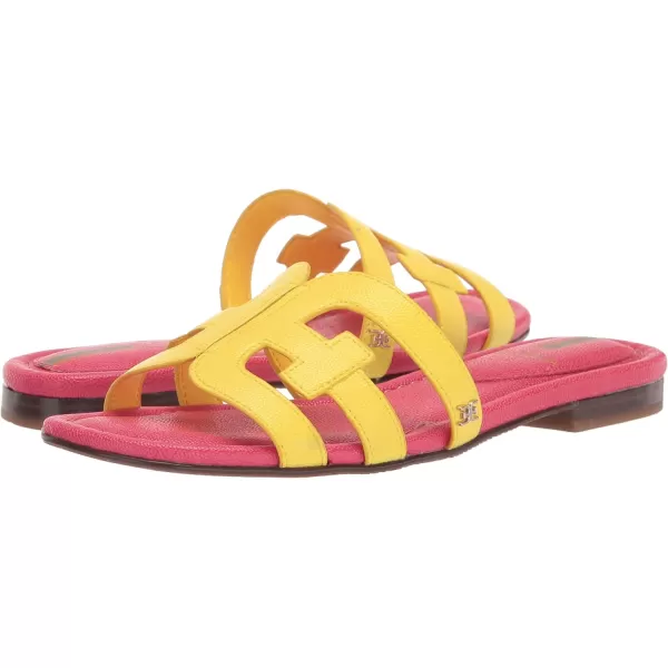 Sam Edelman Womens Bay SandalMimosa YellowUltra Fuchsia