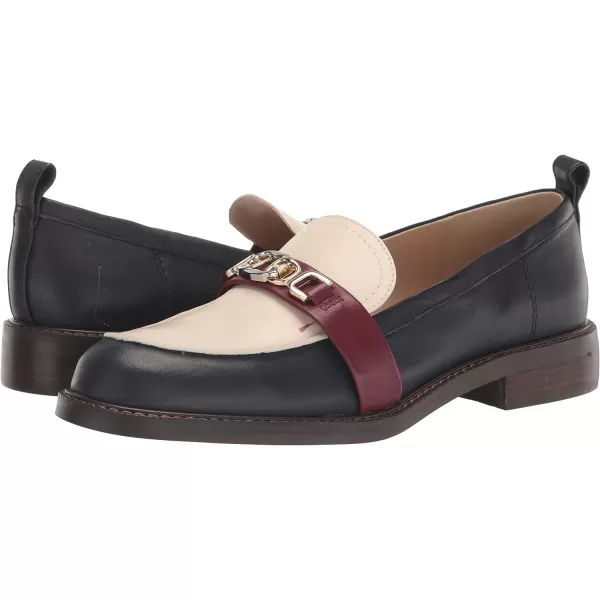 Sam Edelman Womens Christy LoaferBaltic NavyModern IvoryBordeaux