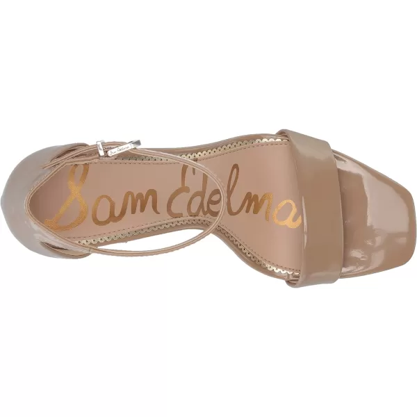 Sam Edelman Womens Daniella SandalClassic Nude Patent