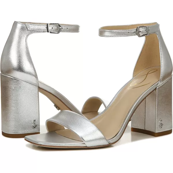 Sam Edelman Womens Daniella SandalSoft Silver