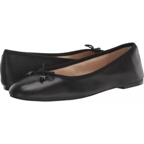 Sam Edelman Womens Felicia Luxe Ballet FlatBlack Leather