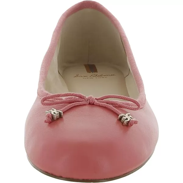 Sam Edelman Womens Felicia Luxe Ballet FlatCalypso Coral