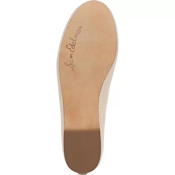 Sam Edelman Womens Felicia Luxe Ballet FlatLight Natural