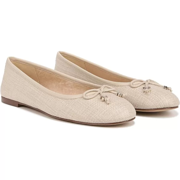 Sam Edelman Womens Felicia Luxe Ballet FlatLight Natural