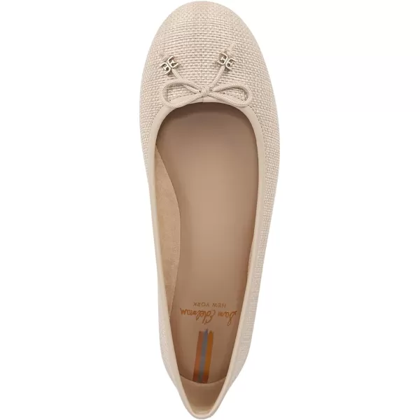 Sam Edelman Womens Felicia Luxe Ballet FlatLight Natural