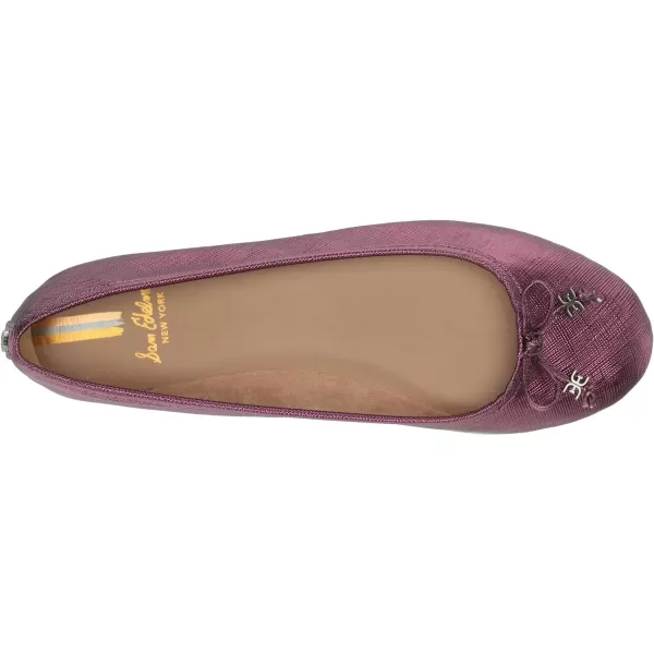 Sam Edelman Womens Felicia Luxe Ballet FlatMetallic Orchid