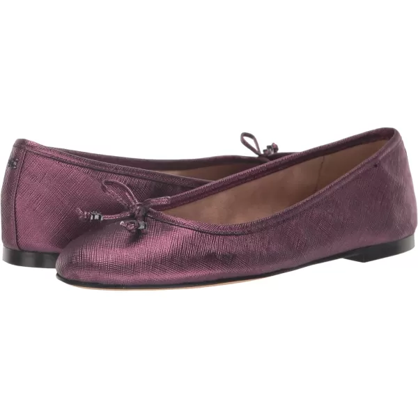 Sam Edelman Womens Felicia Luxe Ballet FlatMetallic Orchid