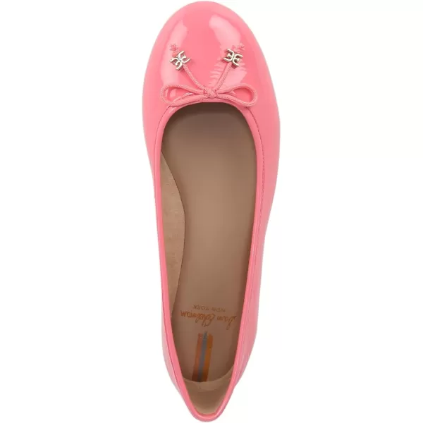 Sam Edelman Womens Felicia Luxe Ballet FlatPink Lotus