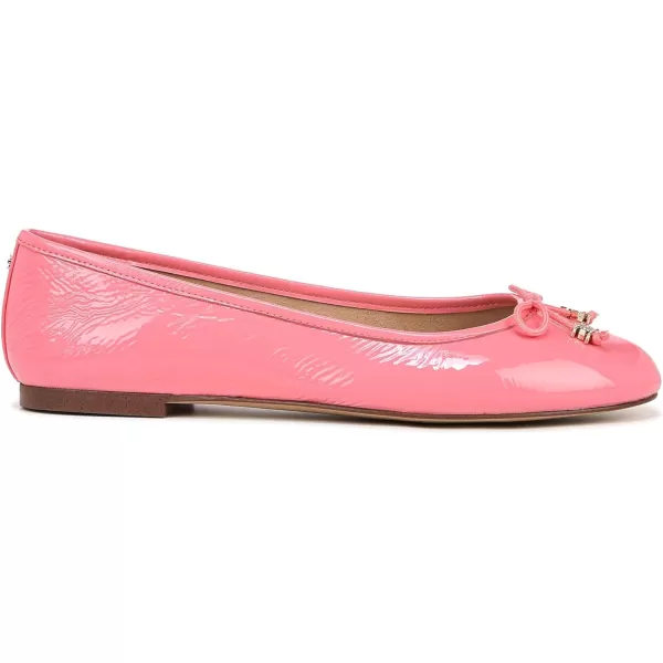 Sam Edelman Womens Felicia Luxe Ballet FlatPink Lotus