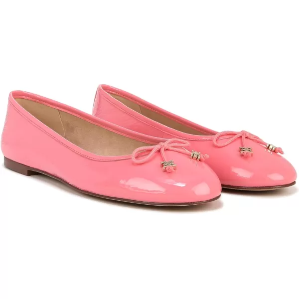 Sam Edelman Womens Felicia Luxe Ballet FlatPink Lotus