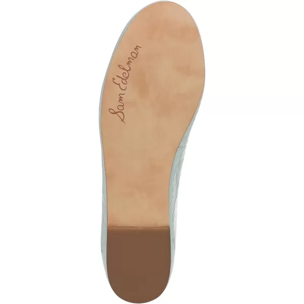 Sam Edelman Womens Felicia Luxe Ballet FlatRobin Egg Blue