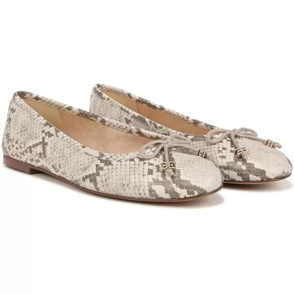 Sam Edelman Womens Felicia Luxe Ballet FlatSandshell Multi