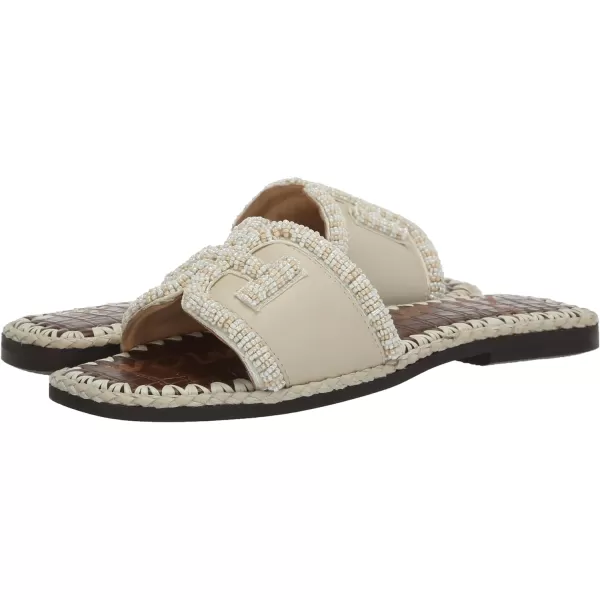 Sam Edelman Womens Fitz Flat SandalIvory