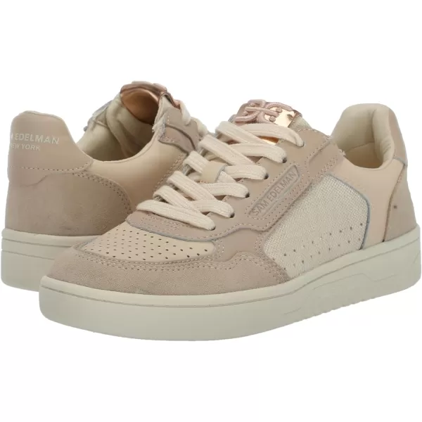 Sam Edelman Womens Harper SneakerAlmondLimestoneLinen