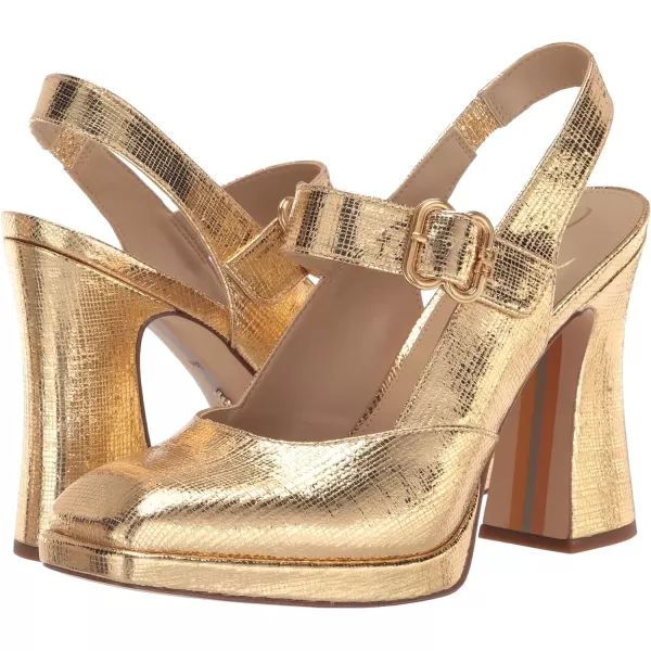 Sam Edelman Womens Jildie PumpAmber Gold