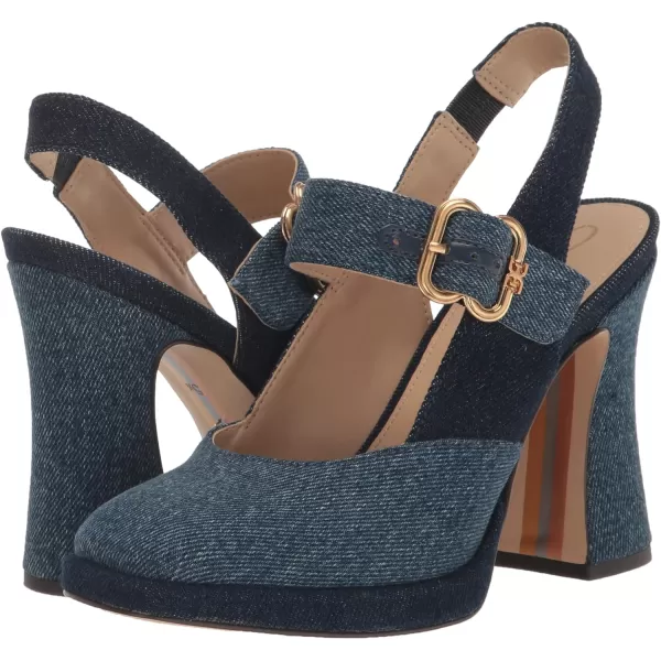 Sam Edelman Womens Jildie PumpMontrose BlueIndigo