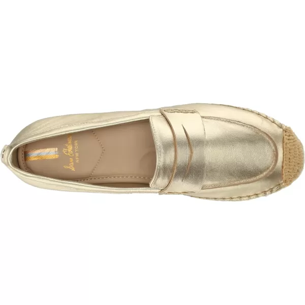 Sam Edelman Womens Kai Loafer FlatGold Leaf