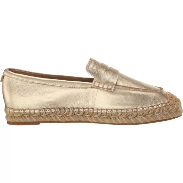 Sam Edelman Womens Kai Loafer FlatGold Leaf