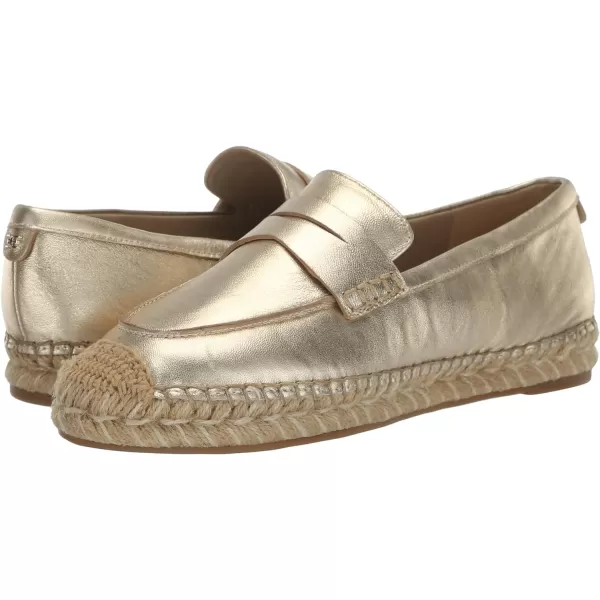 Sam Edelman Womens Kai Loafer FlatGold Leaf