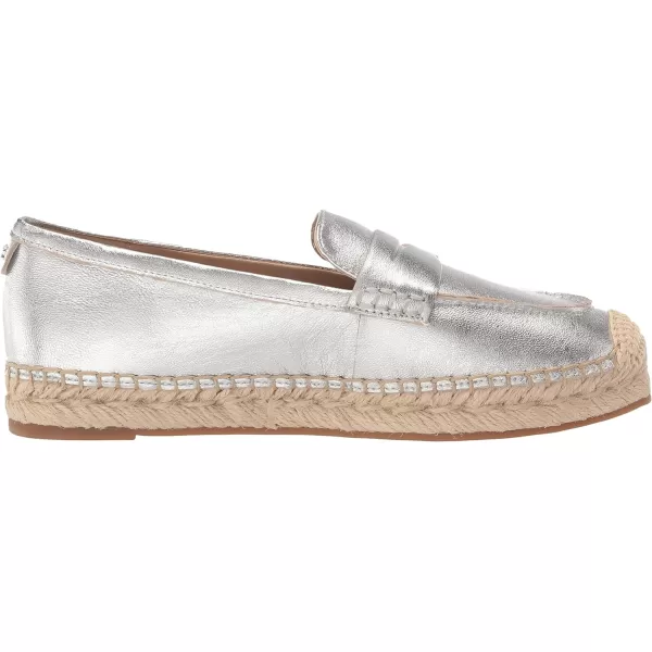 Sam Edelman Womens Kai Loafer FlatSoft Silver