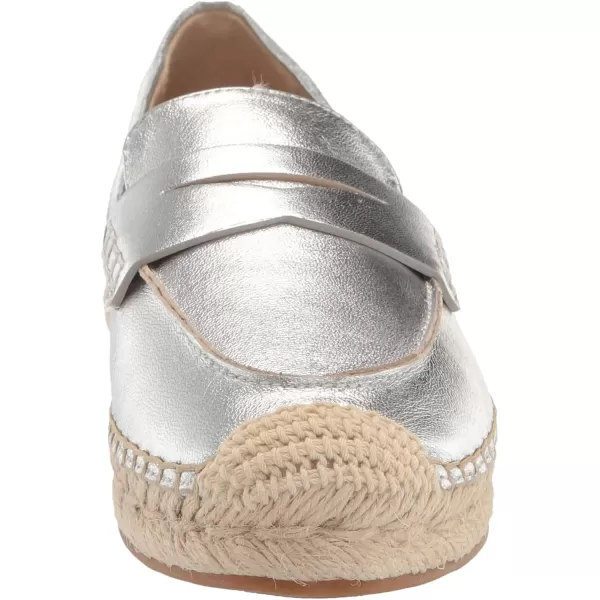 Sam Edelman Womens Kai Loafer FlatSoft Silver