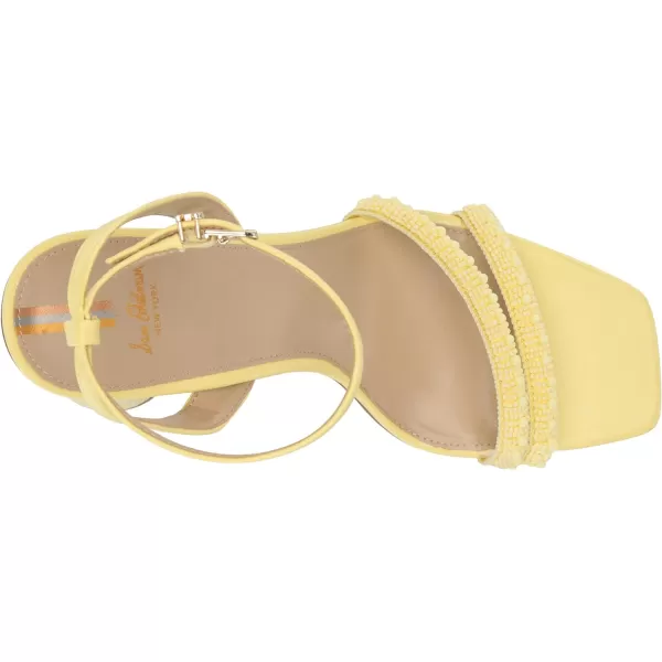 Sam Edelman Womens Kia SandalButter Yellow Beaded